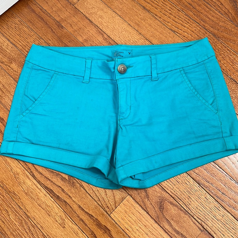 American Eagle Teal Shorts